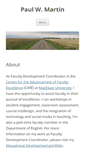 Mobile Screenshot of paulwmartin.ca